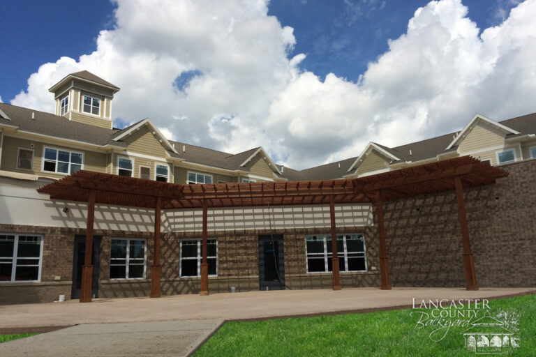 custom commercial pergola