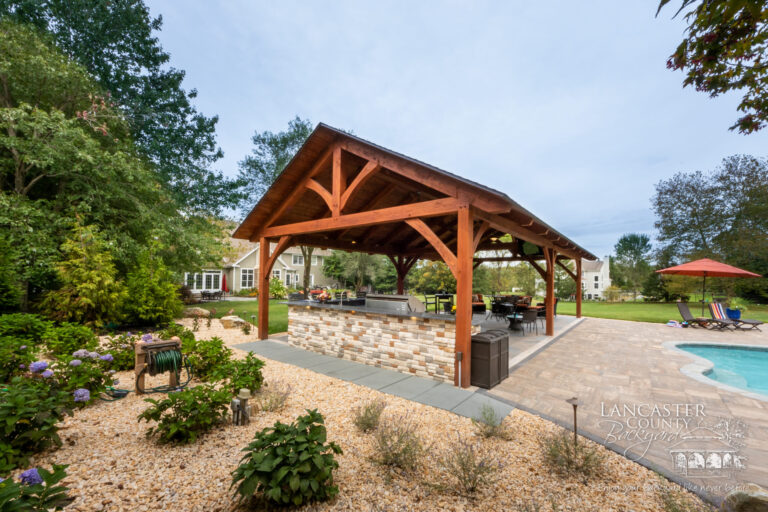 20x40 Kingston timber frame pavilion