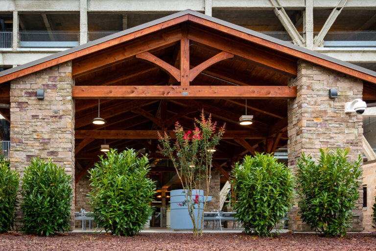 timber frame pavilion