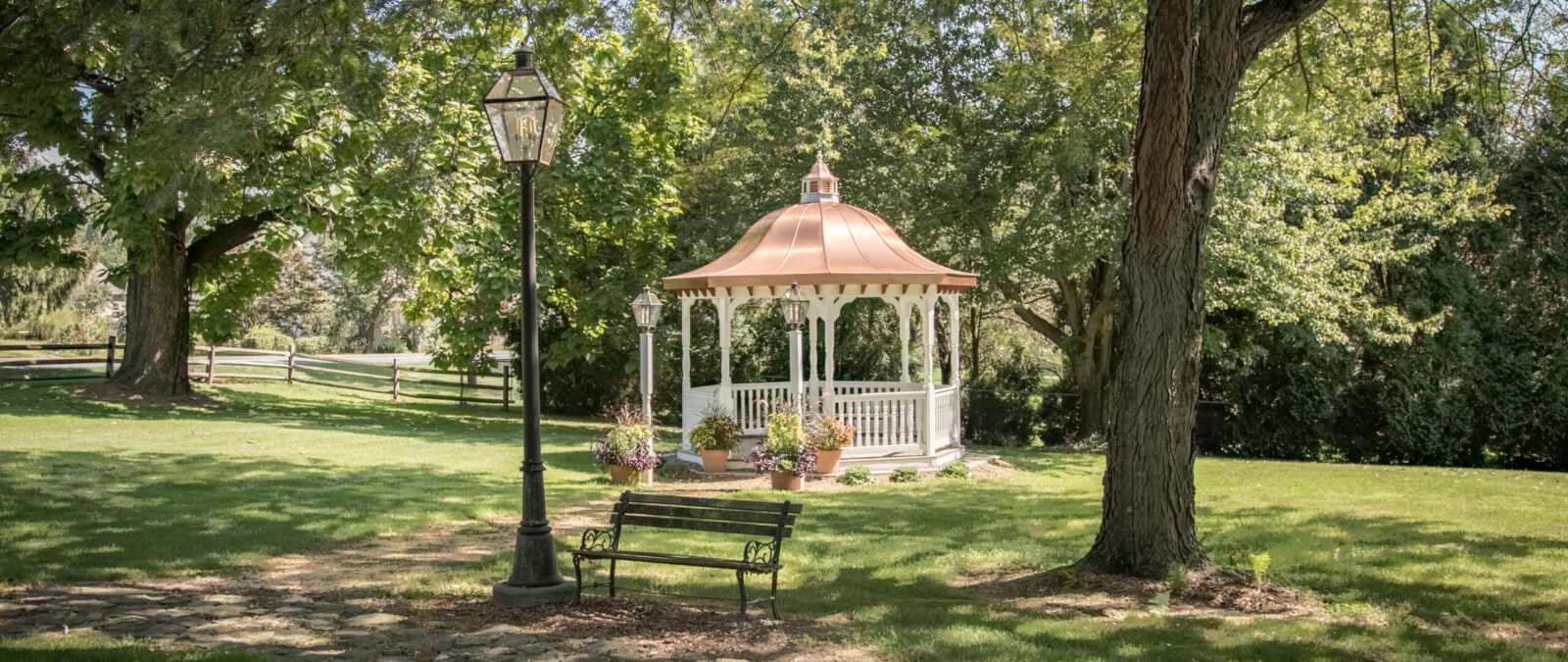 12' bell copper roof octagon gazebo