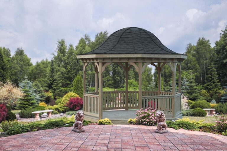 octagon backyard gazebo