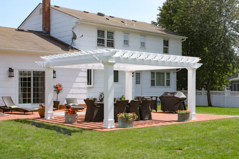 14x16 Cancun Pergola with upgraded columns