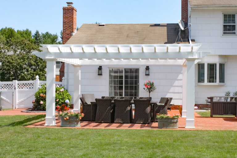 14x16 Cancun Pergola backyard structure for parties