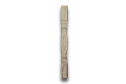 2x3 turned wood baluster