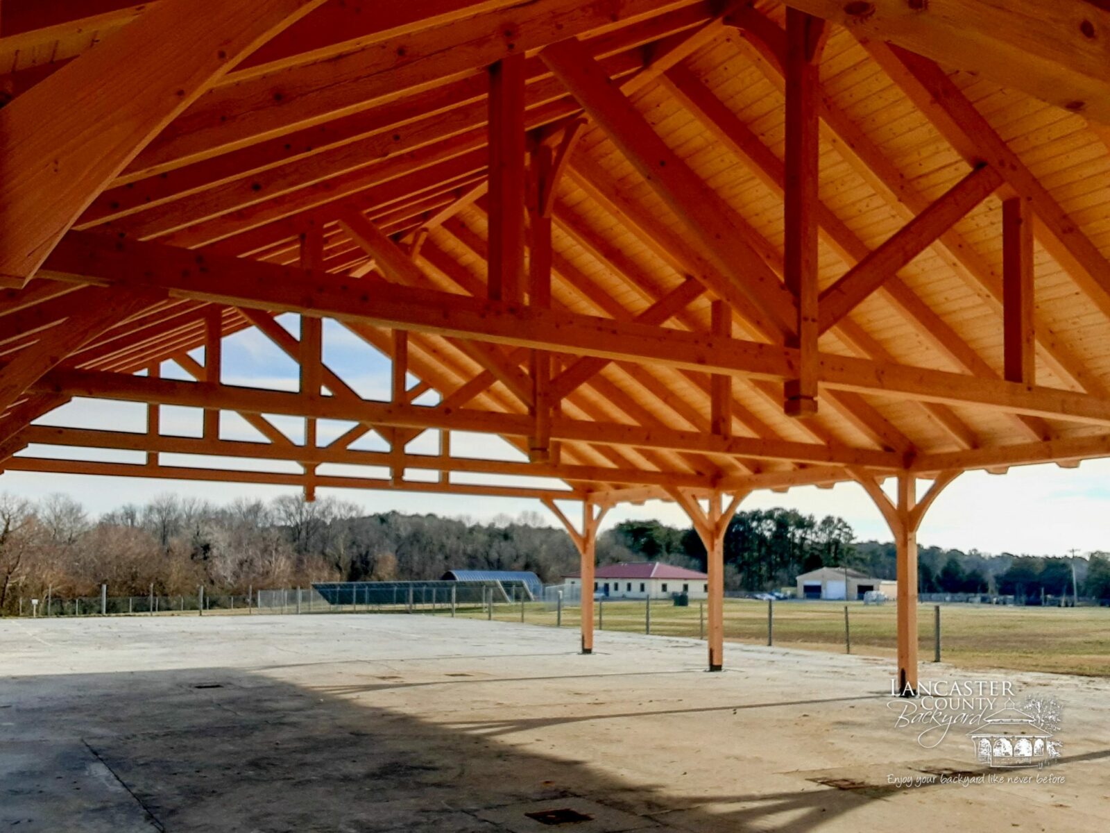 40x80 timber frame pavilion