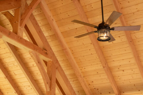 kingston pavilion wood ceiling