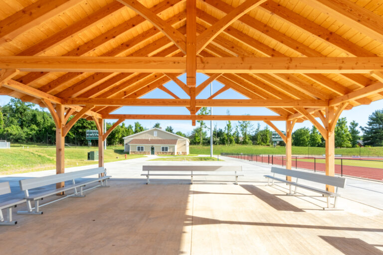Kingston Timber Frame Pavilion in Owings Mills MD 768x512 c