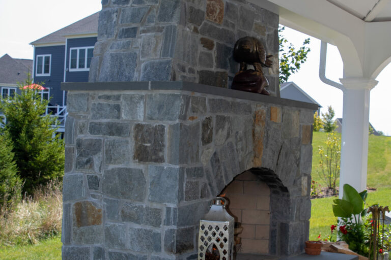 chimney and fireplace