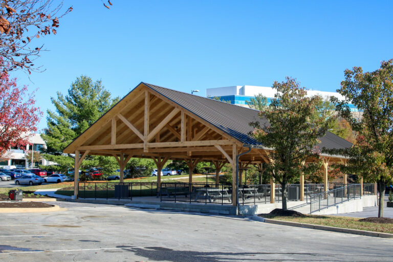 large park pavilion