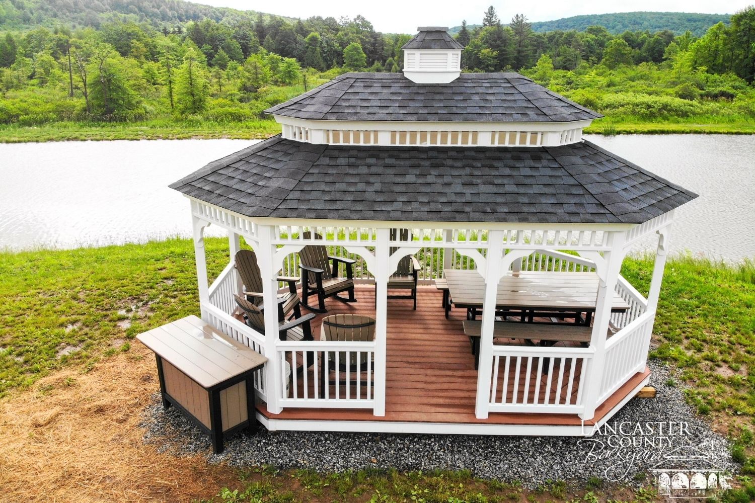 vinyl oval gazebos for sale in delaware